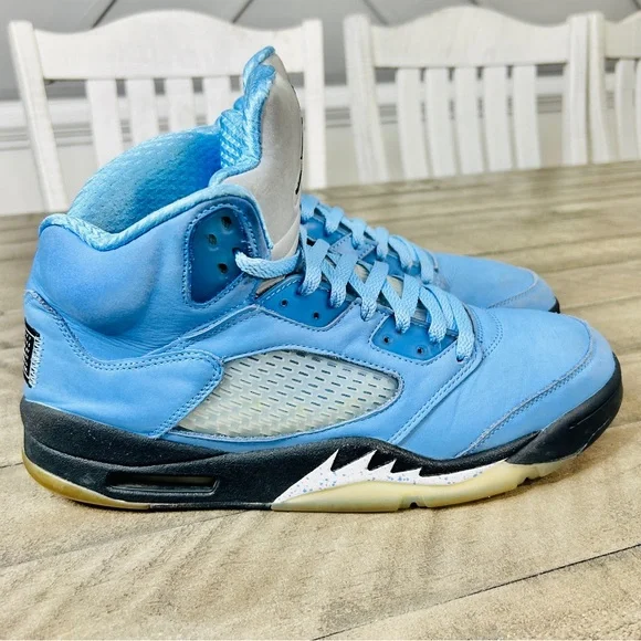 Air Jordan 5 Retro UNC University Blue Men’s Size 12 - Picture 4 of 8